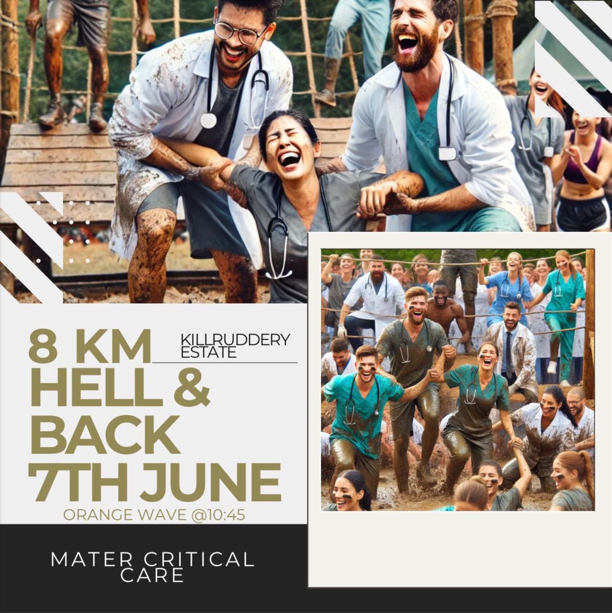 Our critical care team are taking on Hell &amp; Back in June to raise funds for The Mater Foundation - your support would be gratefully appreciated 

justgiving.com/page/niamh-oco…