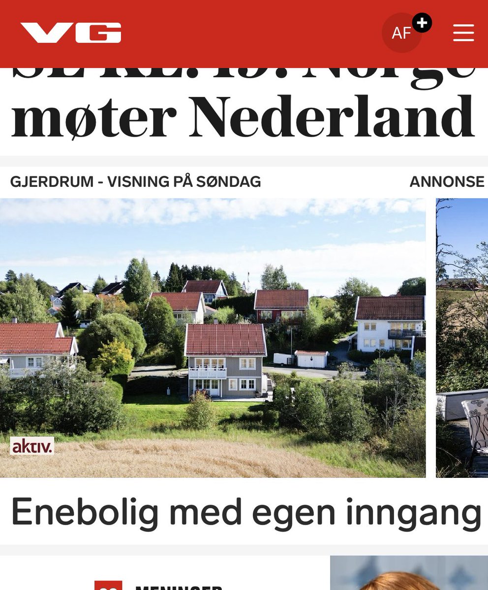 Andersfolken's tweet photo. Hvem drømmer vel ikke om en enebolig med egen inngang https://t.co/buaZQ2DgvI