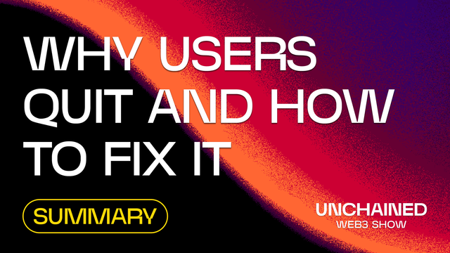 GAMEEToken's tweet image. 1/10 🤔 Why do users leave Web3 projects?

And what can we do to make them stay?

Let's explore key insights on tackling user churn! #UserRetention