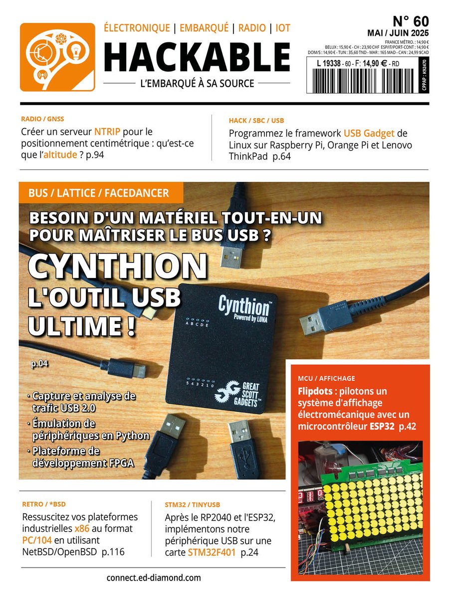 Dans notre dernier numéro, retrouvez un article consacré aux #flipdots, ce système d'affichage électromécanique presque vintage. Rendez-vous en kiosque &amp; sur boutique.ed-diamond.com/nouveautes/177… pour le découvrir.