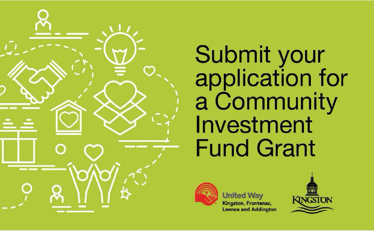 🚨Friendly Reminder: CIF applications are open! 
Non-profits in Kingston can apply for one-time grants up to $25K for social service programs or projects. Deadline: May 15, 2025.
Apply now➡️unitedwaykfla.ca/funding
Don't miss out on this opportunity to make a difference!