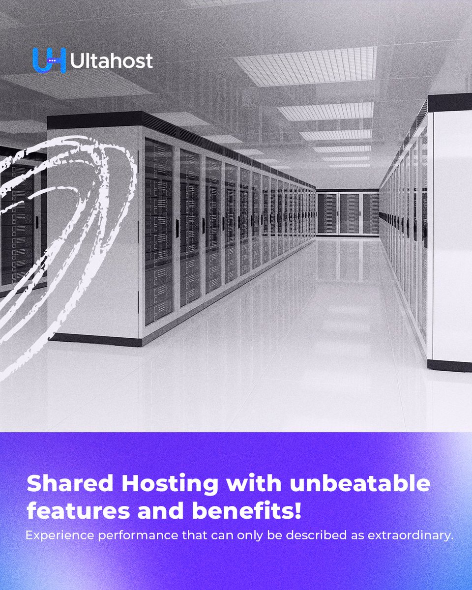 ultahost's tweet image. 💡 Looking for hosting that’s affordable and powerful?
UltaHost’s Shared Hosting delivers top-tier performance, unbeatable uptime, and features that make your website run like a dream. 🚀

Perfect for startups, blogs, and growing businesses!

#SharedHosting #WebHostingSolutions