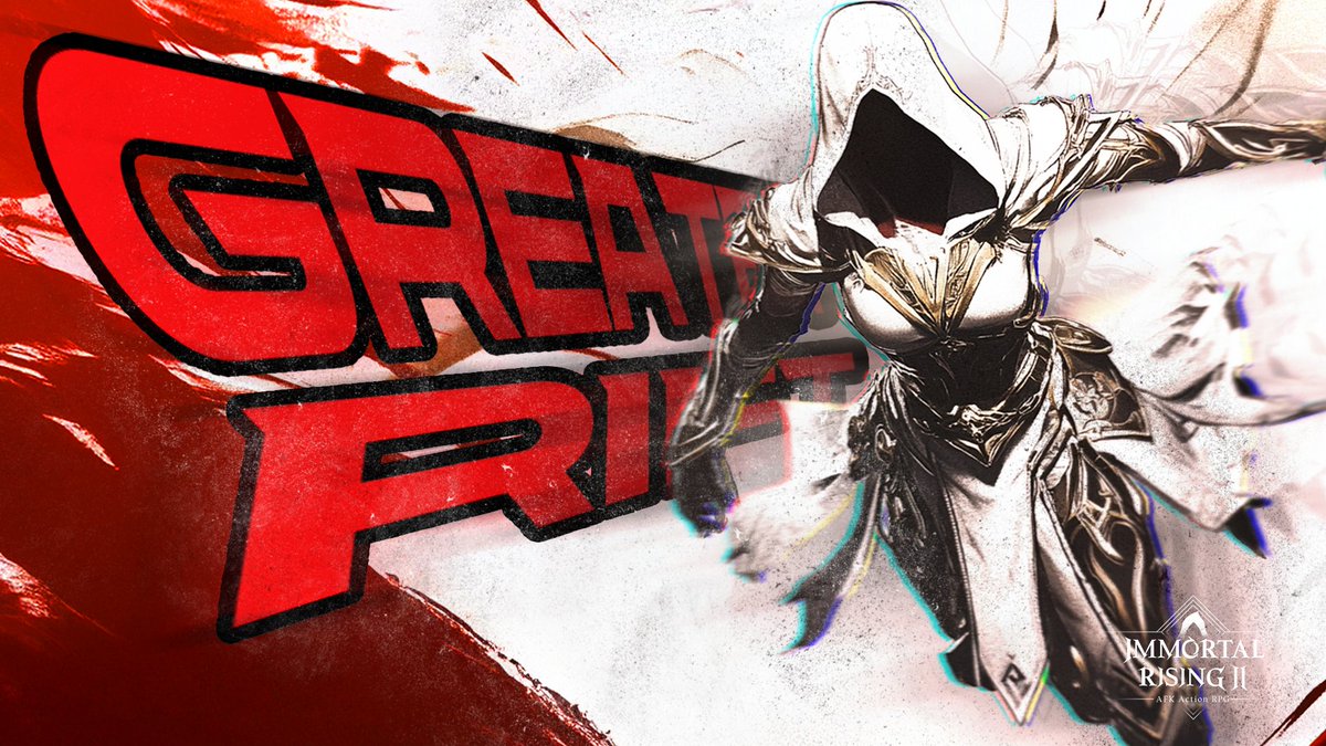 The Greater Rift tears open soon.
Stripped of power, your Immortal must rise again.

💠 Wield the power of Arcane Stones
🌀 Master the chaos of the Greater Rift

Only the worthy will ascend.
➡️ bit.ly/GreaterRift