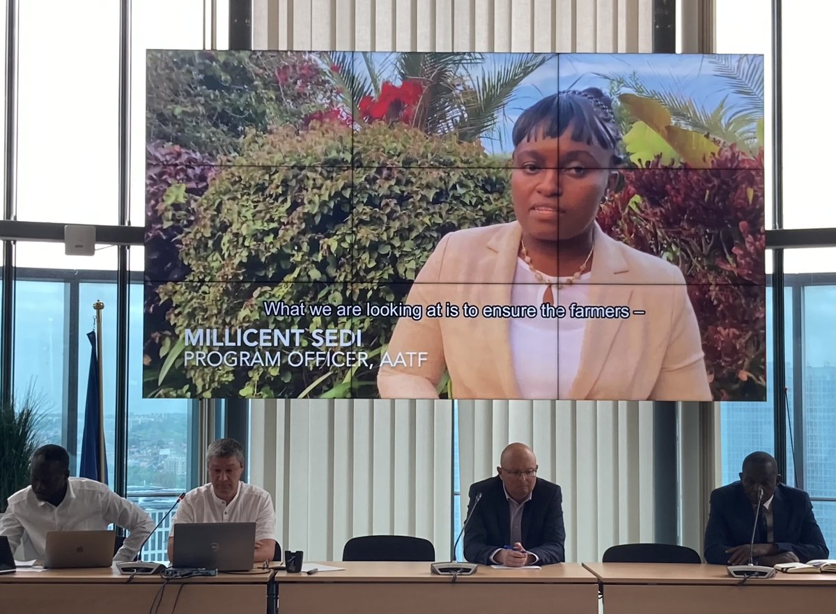 BIO4Africa (@bio4africa) on Twitter photo ✨Effective research can create real value for African farmers. The <a href="/Bio4Africa/">BIO4Africa</a> conference shared many findings in Brussels yesterday. Today, the policy roundtable explored necessary reforms for #sustainable change🌾
<a href="/aatfafrica/">AATF Africa</a> <a href="/Cirad/">Cirad</a> <a href="/Q_PLANIntl/">Q-PLAN INTERNATIONAL</a> <a href="/afaasinfo/">African Forum For Agricultural Advisory Services.</a> <a href="/MTU_ie/">Munster Technological University</a> <a href="/DraxisEnv/">Draxis Environmental</a> ✨Effective research can create real value for African farmers. The <a href="/Bio4Africa/">BIO4Africa</a> conference shared many findings in Brussels yesterday. Today, the policy roundtable explored necessary reforms for #sustainable change🌾
<a href="/aatfafrica/">AATF Africa</a> <a href="/Cirad/">Cirad</a> <a href="/Q_PLANIntl/">Q-PLAN INTERNATIONAL</a> <a href="/afaasinfo/">African Forum For Agricultural Advisory Services.</a> <a href="/MTU_ie/">Munster Technological University</a> <a href="/DraxisEnv/">Draxis Environmental</a>