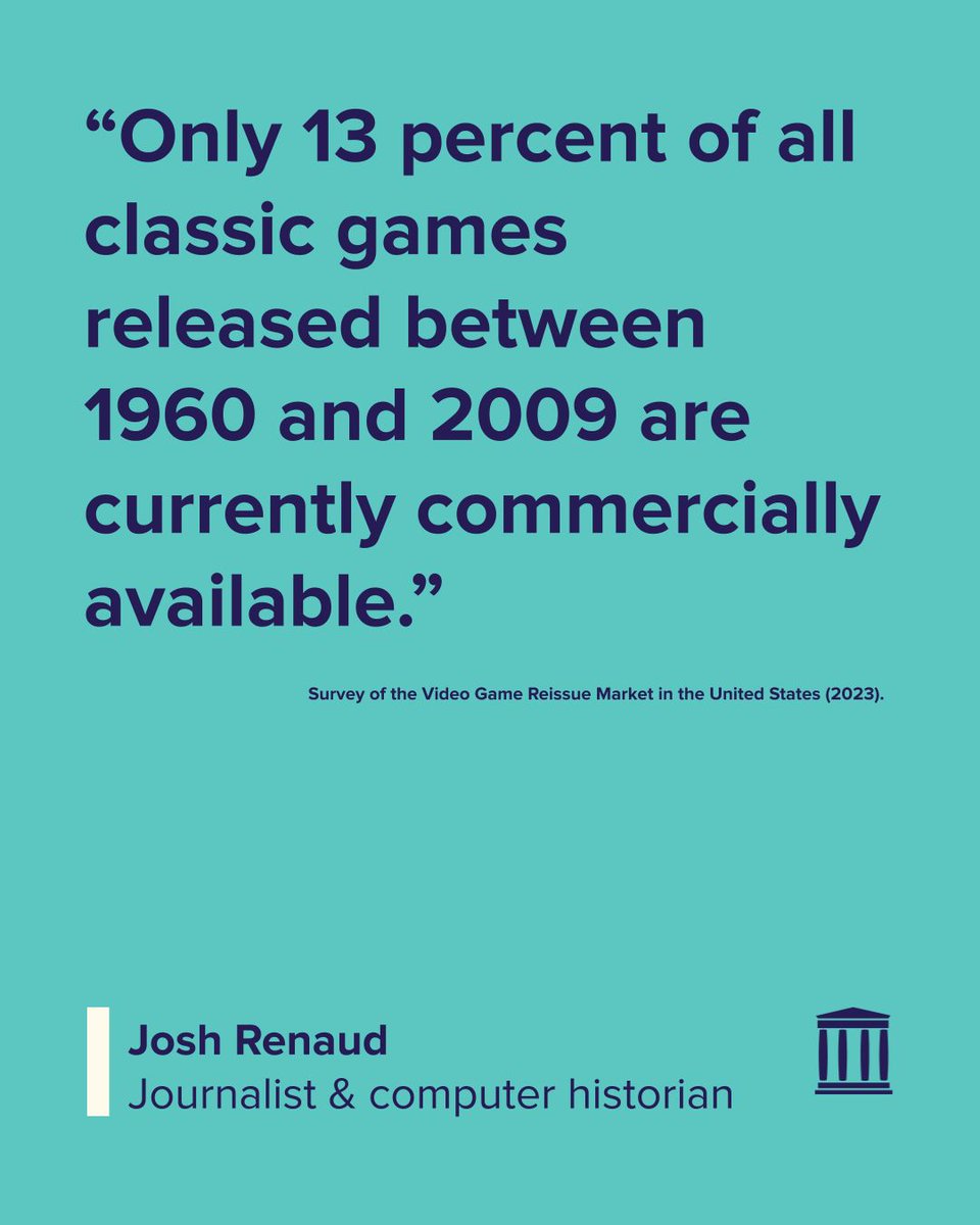 Internet Archive (@internetarchive) on Twitter photo 🎮 Retro games shaped generations. But many are vanishing.
Some, like educational games by Yaakov Kirschen, who died on April 14, were almost lost forever.
Journalist <a href="/Kirkman/">Josh Renaud | @kirkman.bsky.social</a> explains why preserving niche software matters. blog.archive.org/2025/05/07/van…
🕳️ #VanishingCulture 🎮 Retro games shaped generations. But many are vanishing.
Some, like educational games by Yaakov Kirschen, who died on April 14, were almost lost forever.
Journalist <a href="/Kirkman/">Josh Renaud | @kirkman.bsky.social</a> explains why preserving niche software matters. blog.archive.org/2025/05/07/van…
🕳️ #VanishingCulture