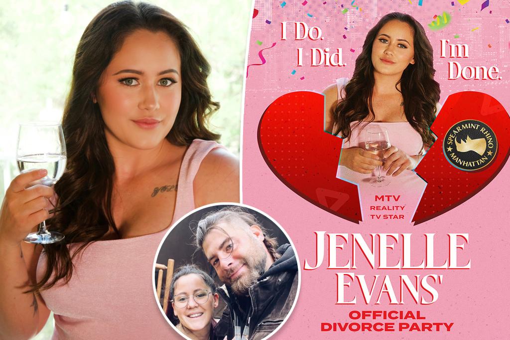 ‘Teen Mom 2’ alum Jenelle Evans hosting divorce party at NYC strip club after David Eason split trib.al/8hHhRpo
