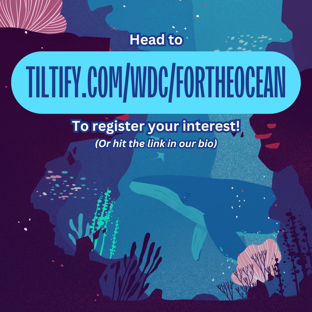 📣 Streamers &amp; Content Creators

🌟 Fundraise from the 5th - 12th June for WDC.
🙏 Join the Games For Waves community, receive full support with streamer toolkits + awesome fundraising milestone swag.
🌍 Make an impact that will help our planet thrive.

🔗 tiltify.com/wdc/fortheocean
