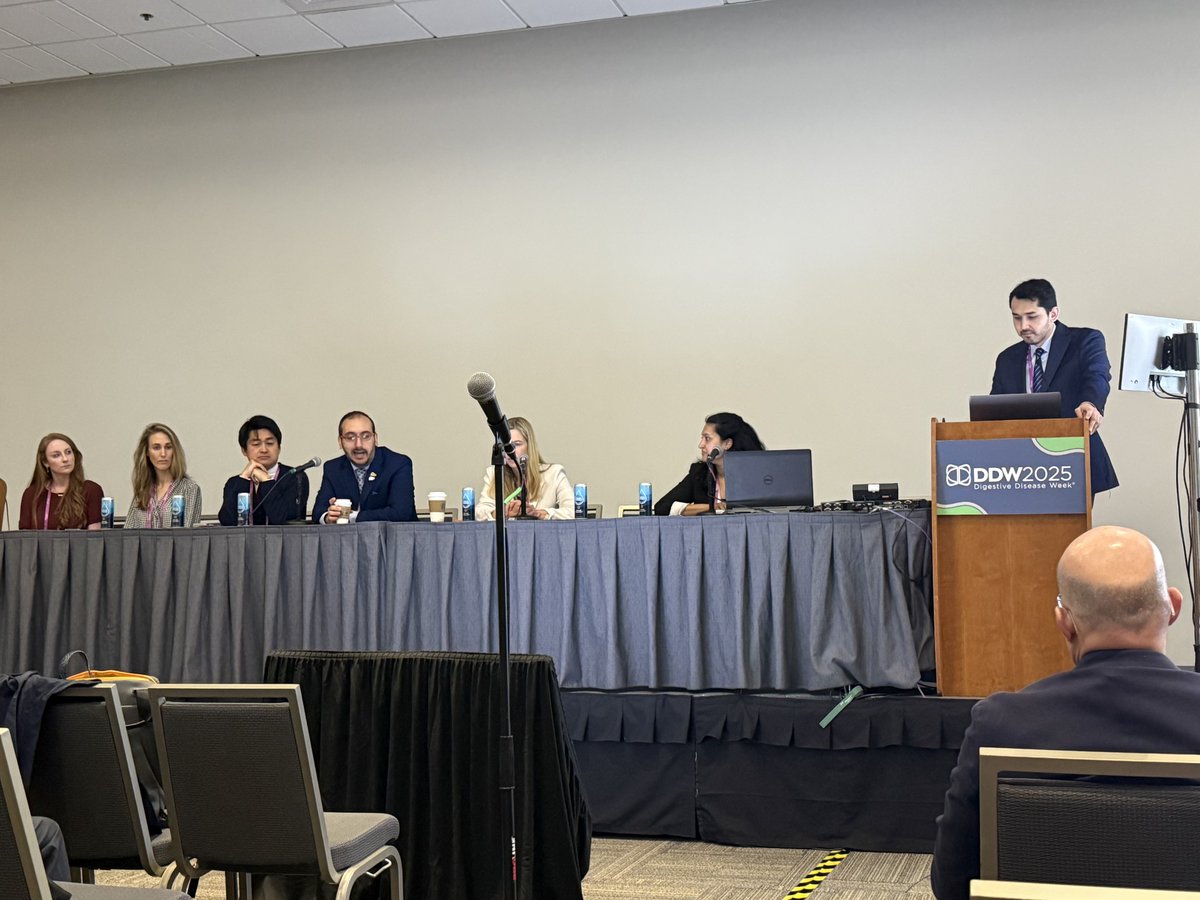 Indiana University Gastroenterology and Hepatology (@iugastro) on Twitter photo 🔥 “Stump the Hepatologist” lit up #DDW2025! Huge thanks to <a href="/AshinaSingh2/">Ashina Singh</a> & <a href="/AzizullahBeran/">Azizullah Beran, MD, ABOM-D</a> for a fast-paced session packed with real-world liver cases & clinical pearls. 👏 Kudos to our experts & everyone who joined the convo—until next time! <a href="/DDWMeeting/">Digestive Disease Week</a> #LiverTwitter 🔥 “Stump the Hepatologist” lit up #DDW2025! Huge thanks to <a href="/AshinaSingh2/">Ashina Singh</a> & <a href="/AzizullahBeran/">Azizullah Beran, MD, ABOM-D</a> for a fast-paced session packed with real-world liver cases & clinical pearls. 👏 Kudos to our experts & everyone who joined the convo—until next time! <a href="/DDWMeeting/">Digestive Disease Week</a> #LiverTwitter