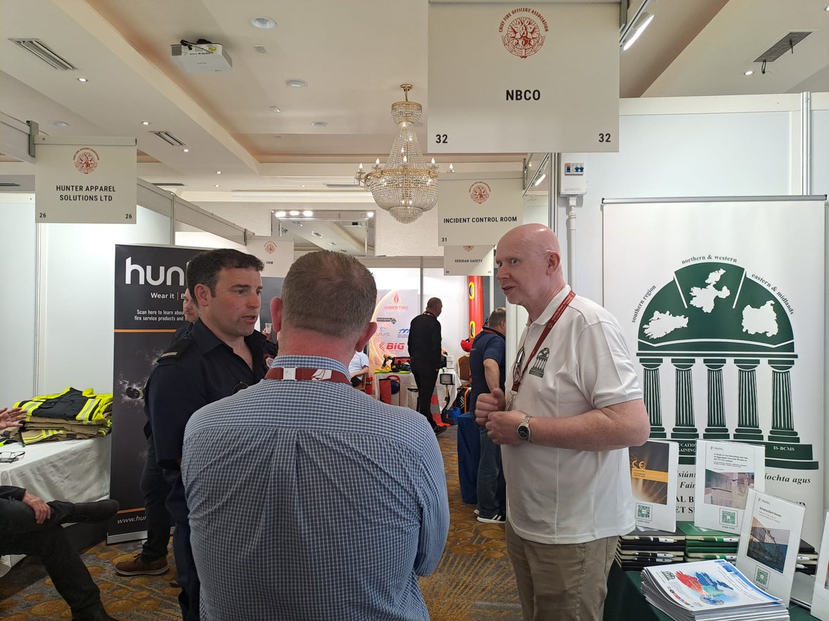 NBCOIreland's tweet image. Engaging with delegates at the 66th CFOA annual conference
@CfoaIreland @DeptHousingIRL @NBCOIreland