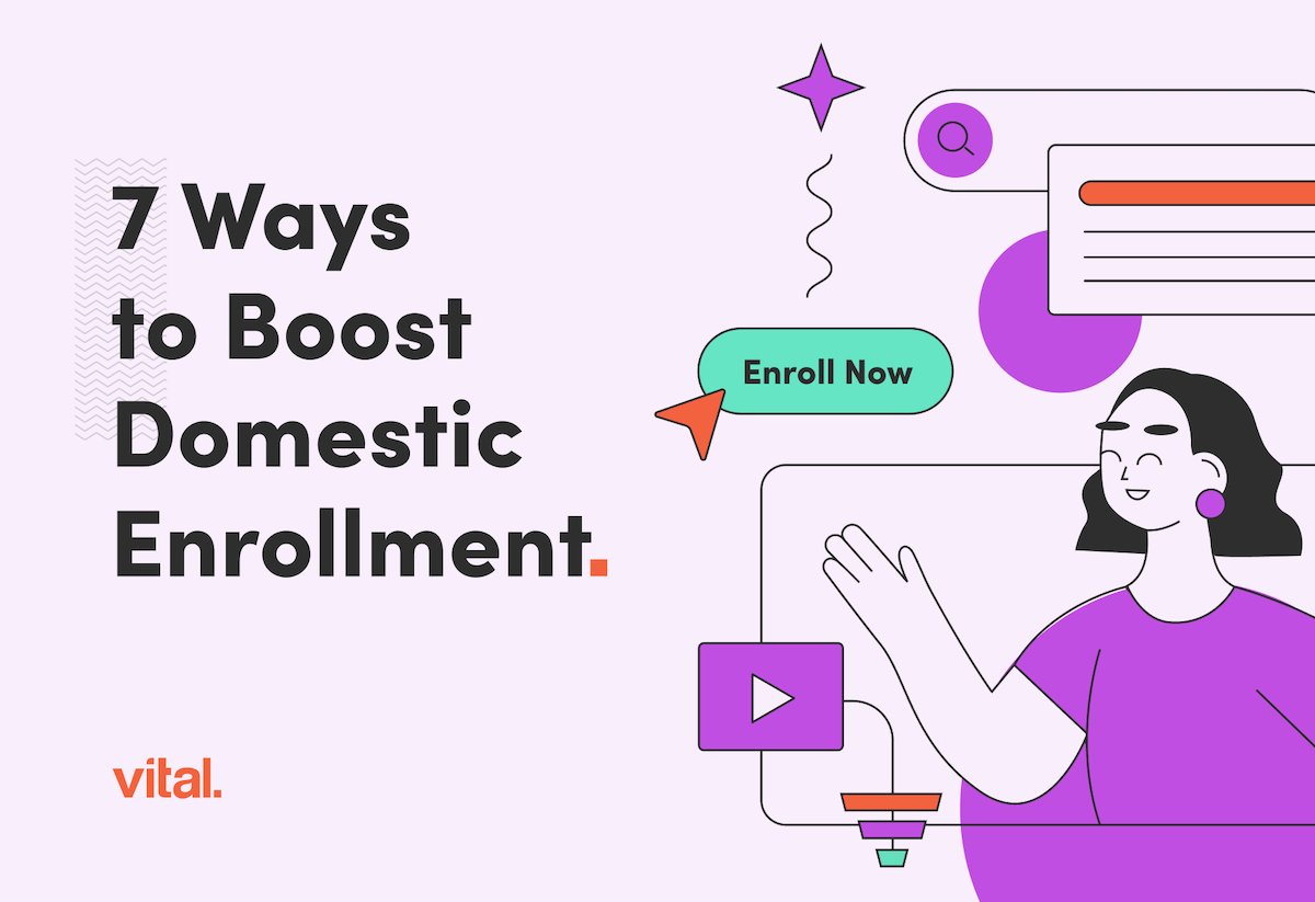 Fewer #StudentVisas = bad news for #HigherEd. Learn 7 practical strategies to build a healthy domestic applicant pipeline by tapping into audiences your competitors are neglecting. tinyurl.com/2ajl7p2b