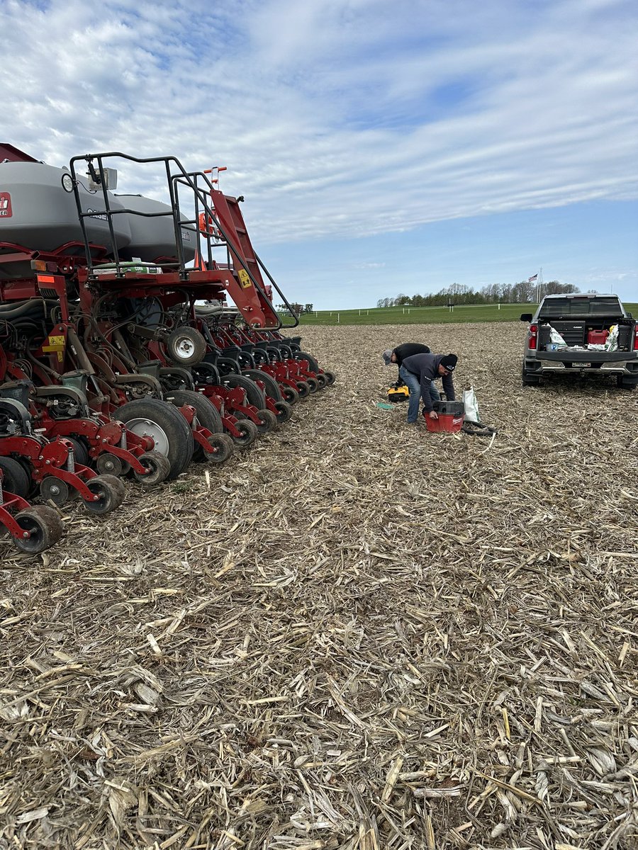 Plot day in Titletown USA!  Good thing i accidentally wore green today. <a href="/DynaGroSeed/">Dyna-Gro Seed</a>