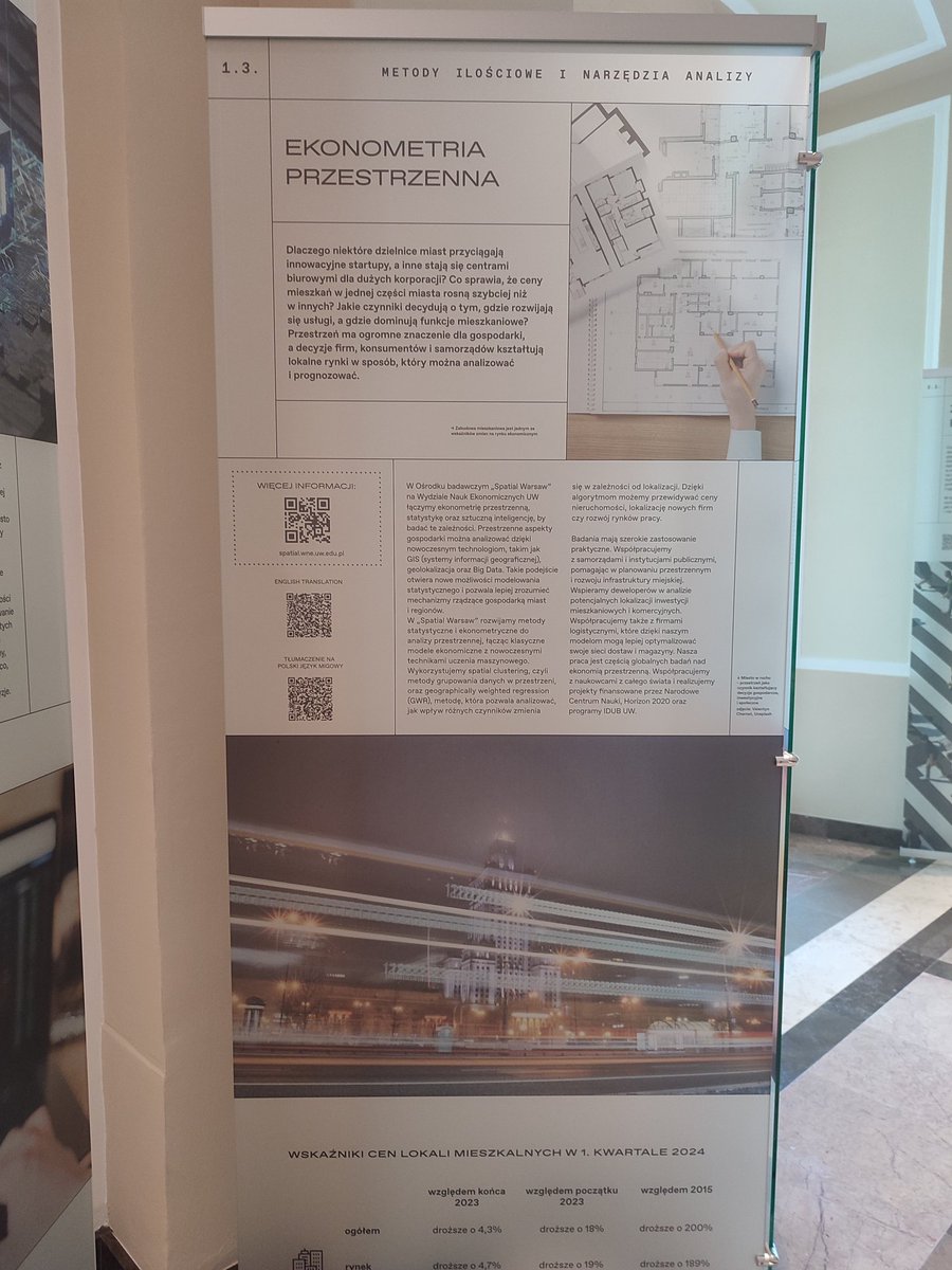 Economics in action - an exhibition dedicated to research made on <a href="/EconUW/">WNE_UW</a> 

The whole exhibition is available on the main campus of <a href="/UniWarszawski/">Uniwersytet Warszawski</a> 

And there is a stand about our team as well :)