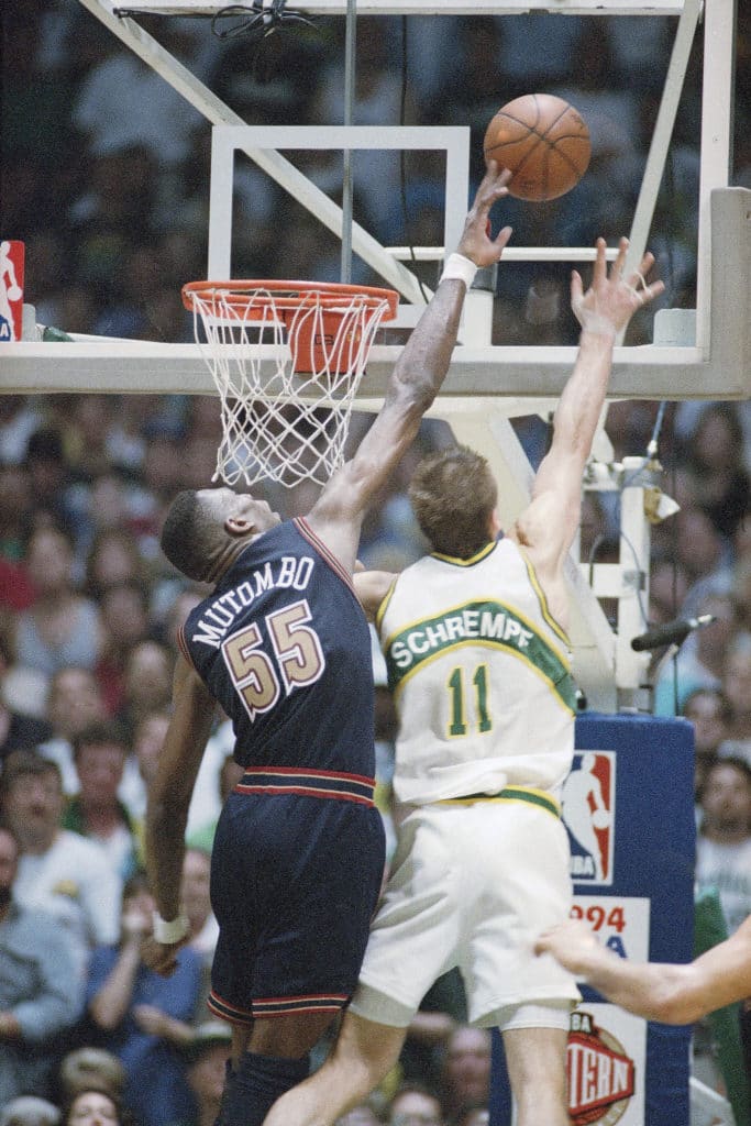 Historically Speaking Sports ποΈπβΎπποΈ (@historicallysp2) on Twitter photo Today in Sports History:
May 7, 1994 - <a href="/nuggets/">Denver Nuggets</a> become first eighth seed to win a playoff series, upsetting the top seed Seattle Supersonics, 98-94 in Game five. Today in Sports History:
May 7, 1994 - <a href="/nuggets/">Denver Nuggets</a> become first eighth seed to win a playoff series, upsetting the top seed Seattle Supersonics, 98-94 in Game five.