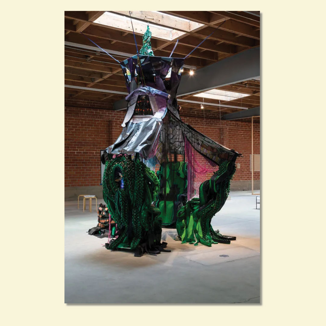 Theo Meranze reviews the exhibition "Life on Earth: Art and Ecofeminism," featured at The Brick in Los Angeles last year. Read the entire review in print or online in Spring 2025: bit.ly/3GHrOau