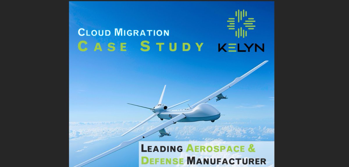 Cloud Migration Case Study: KELYN initiated a proof of concept and swiftly began data transfer, achieving full operation in just one month.
Read the case study: kelyntech.com/aerospace-and-…