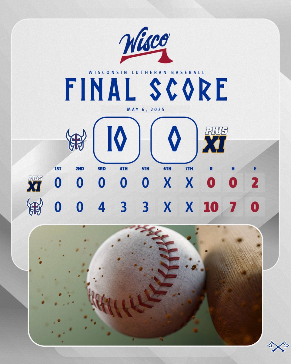 A big night for the Vikings last night!

🏃‍♀️: Girls track wins 10 of 15 events &amp; sets 5 new records at Conf. Relays
🏃‍♂️: Boys track wins 11 of 15 events &amp; sets 7 new records at Conf. Relays
⛳️: Ethan Herrmann is medalist at Conf. Mini-Meet 4
⚾️: 10-0 no-hitter W vs Pius