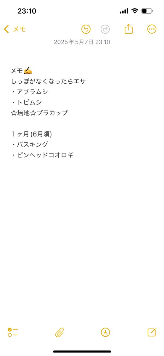 メモメモ✍️