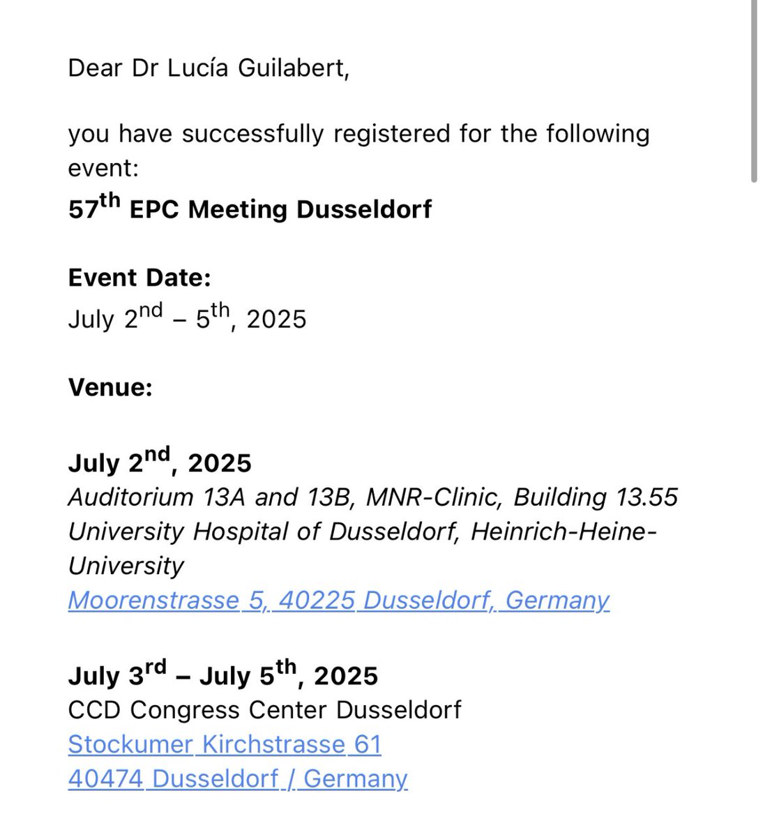 Lucía Guilabert (@lguilabert1) on Twitter photo I have already registered, and you? 🤔<a href="/YouppiePancreas/">YOUPPIE Pancreas</a> <a href="/EurPancClub/">EPC-Europ Pancr Club</a>
Don’t miss the chance of early 🐥 registration before Friday‼️‼️
We will have an amazing conference with great research and lots of fun🔬🧬🍻💃🏽 I have already registered, and you? 🤔<a href="/YouppiePancreas/">YOUPPIE Pancreas</a> <a href="/EurPancClub/">EPC-Europ Pancr Club</a>
Don’t miss the chance of early 🐥 registration before Friday‼️‼️
We will have an amazing conference with great research and lots of fun🔬🧬🍻💃🏽