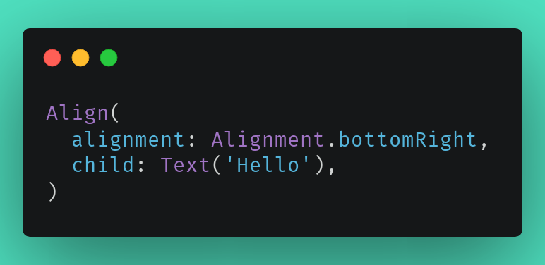 prahack_'s tweet image. 23/365

📍 Fine-tune placement with Align.

Use Align to place a widget anywhere inside its parent:

You get pixel-perfect control without hardcoding margins.

#FlutterAlign #FlutterLayouts #UIDesign #Positioning #FlutterDev #Flutter365