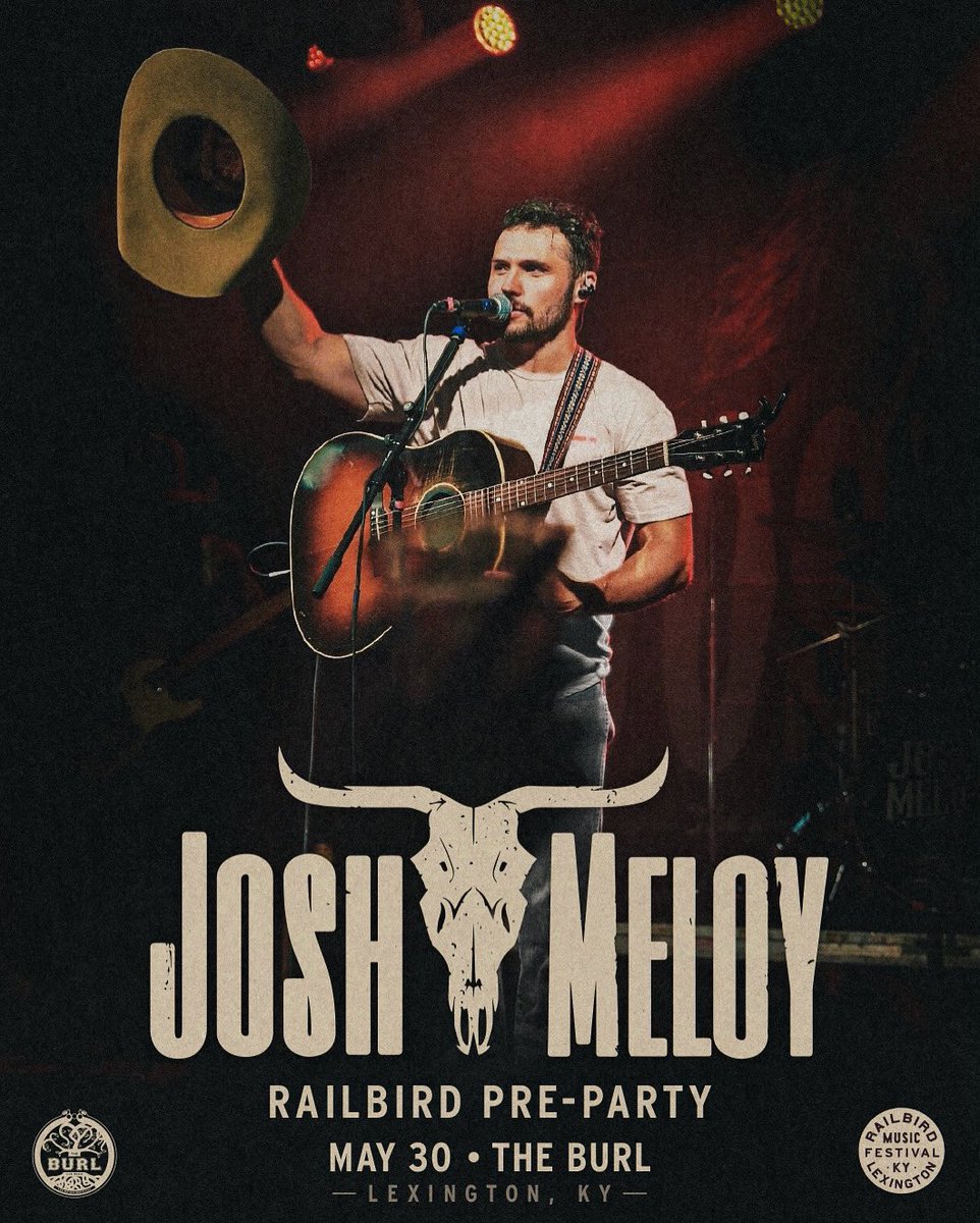 Last minute add on in Kentucky!
5/30 at The Burl in Lexington! On sale now! theburltickets.com//events/buy-ti…