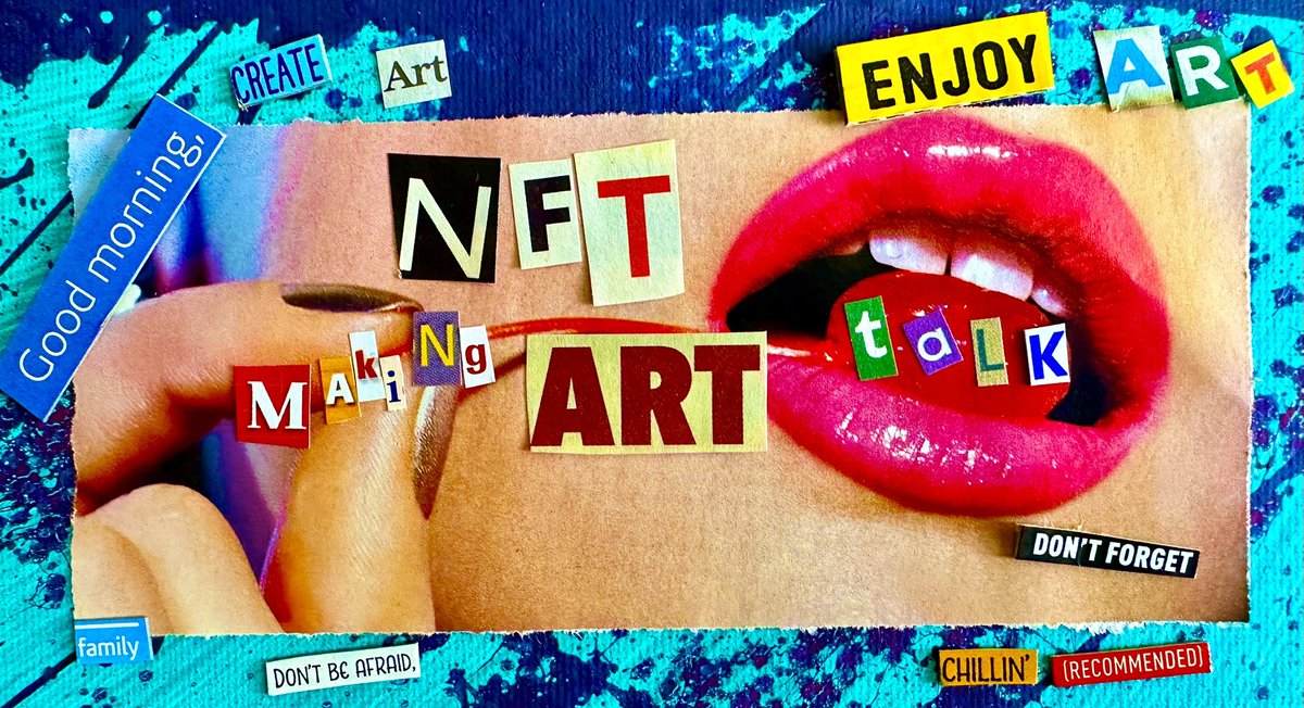 Gm☕️
I feel like hammered dog💩 but I’m hosting this space later anyway. 

Join me and our friends for some art talk. Set your reminder.

x.com/i/spaces/1yoJM…
