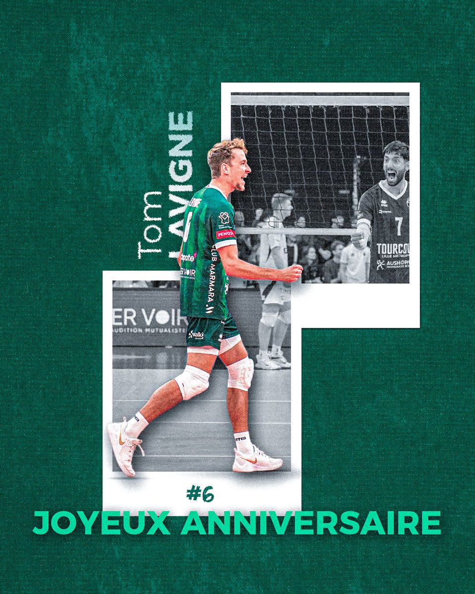 🥳 JOYEUX ANNIVERSAIRE TOM ! 🙌

23 ans aujourd'hui pour notre n°6 Tom Lavigne 🎉

#WeAreTLM