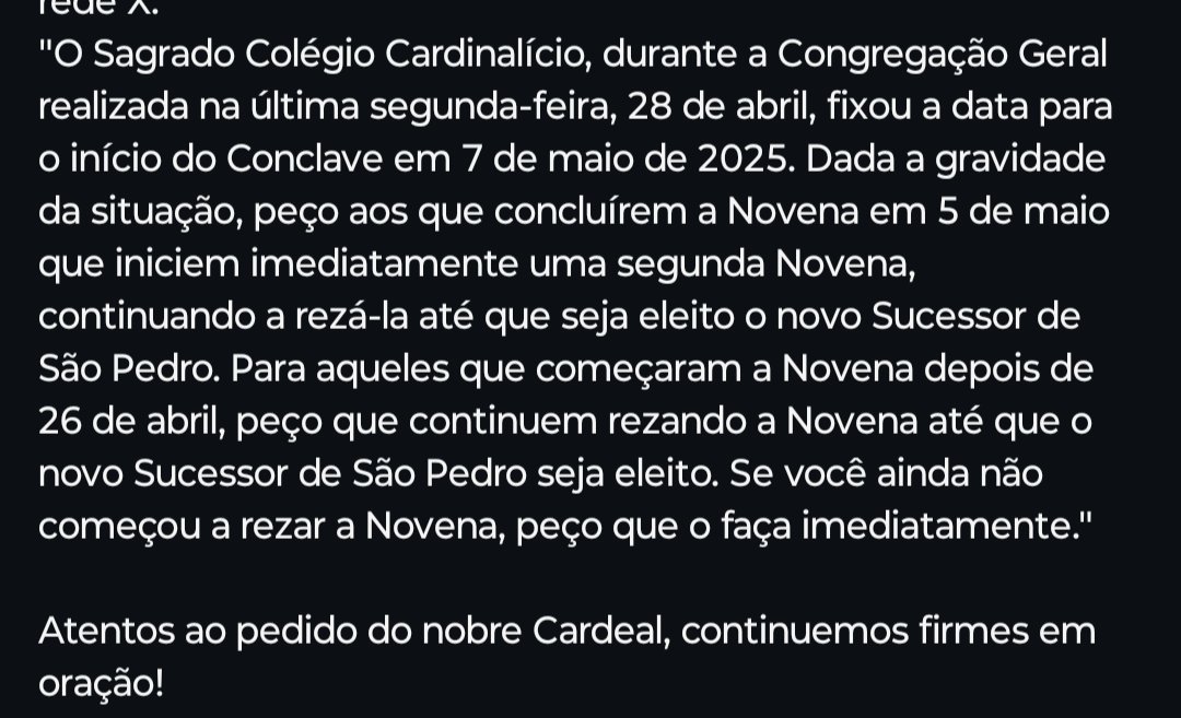 🚨🦤Bom dia
x.com/cardinalrlburk…
O link acima pertence ao Cardeal Burke.
Ele fez um alerta e um apelo que segundo ele mesmo mencionou é "gravíssimo"