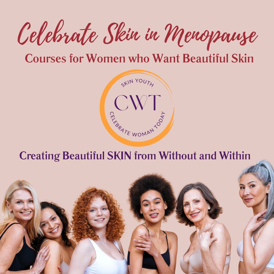 Eager to get your #Skin happy and beautiful? Explore the Courses and digital products specifically created with #Menopause #Women in mind. Get to the nitty-gritty of what it takes to care for skin during &amp; beyond menopause. #womenshealth #skinroutine bit.ly/4129Uav