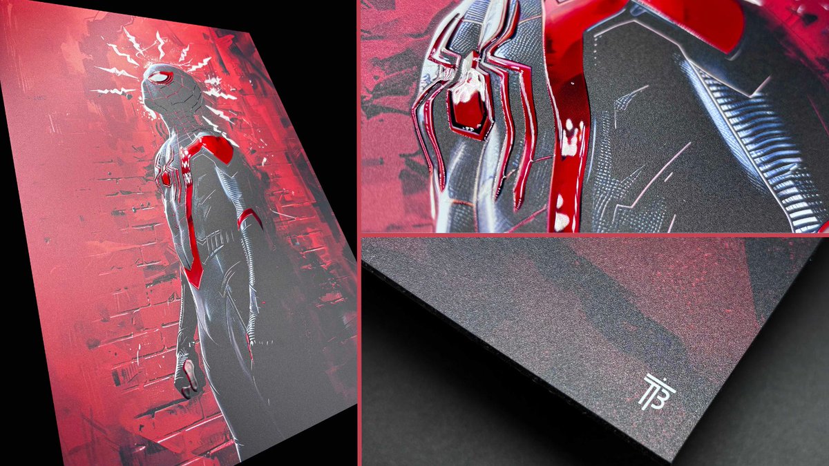 STUDIOLUMINA's tweet image. 🕷️ Un moment de calme suspendu. Spider-Man ne bouge pas, mais chaque détail trahit l’imminence du danger : son spider-sens s’illumine au-dessus de sa tête. 🕷️

Disponible sur 👉 studioluminas.com

#spiderman #art #tableau #lumina #studioluminas