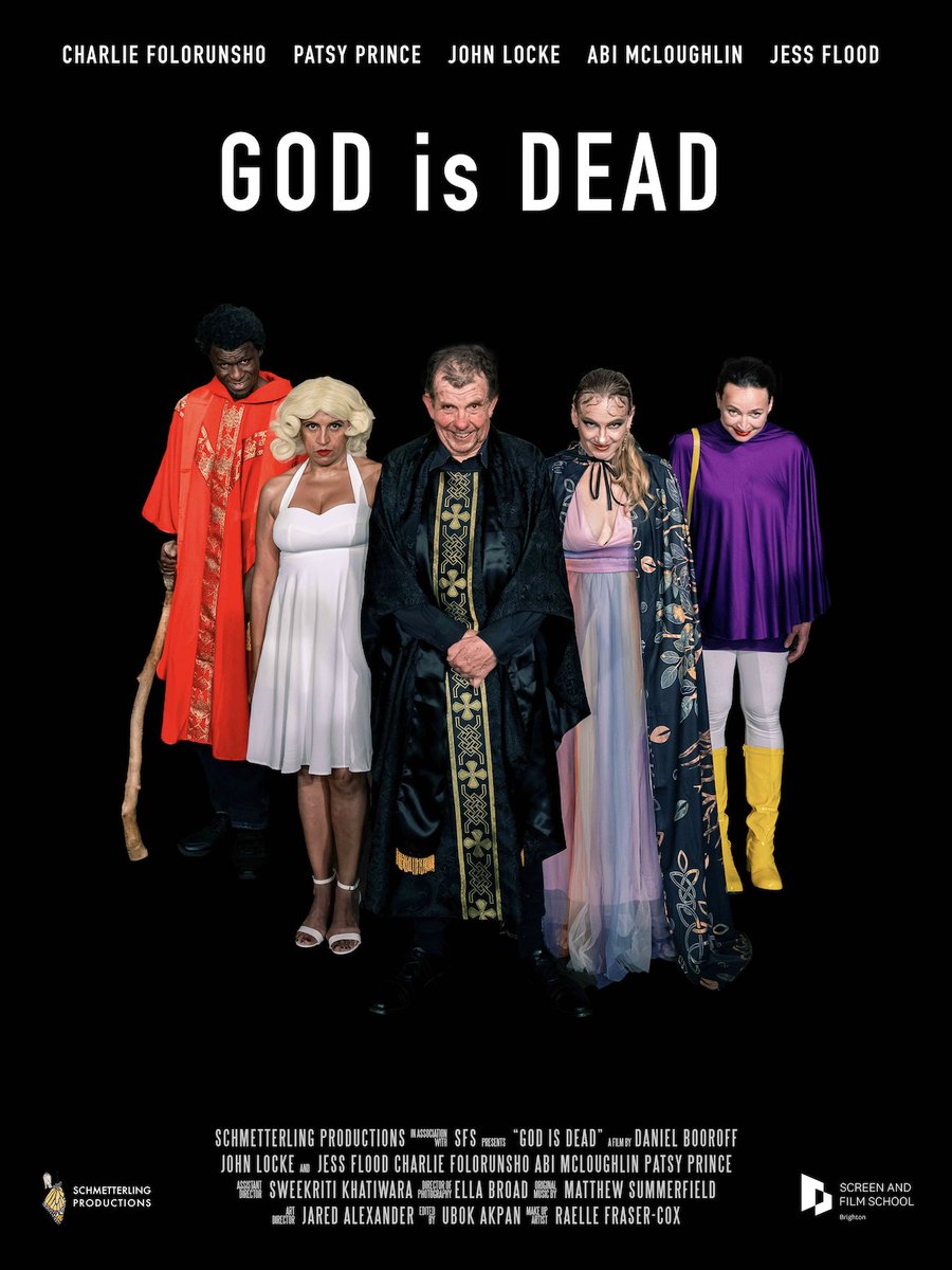 We are pleased to announce that we have submitted our short absurdist melodramtic dark comedy "GOD is DEAD" into <a href="/CrossingScreen/">CrossingTheScreen</a> - Eastbourne International Film Festival!

Fingers crossed!!!