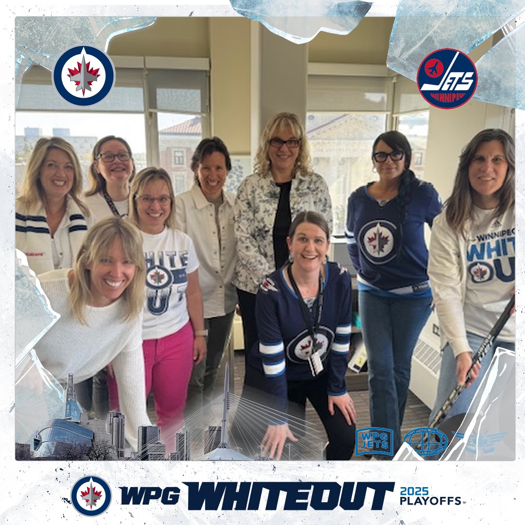 U of M Grad Studies (@umgradstudies) on Twitter photo 🏒 The Faculty of Graduate Studies is joining the #WhiteOut! Just like our grad students, the <a href="/NHLJets/">Winnipeg Jets</a> show determination, teamwork, and heart. Let’s bring the energy, Winnipeg — we’re ALL IN! 💙🤍 #GoJetsGo #WeAreUManitoba #WPGWhiteOut 🏒 The Faculty of Graduate Studies is joining the #WhiteOut! Just like our grad students, the <a href="/NHLJets/">Winnipeg Jets</a> show determination, teamwork, and heart. Let’s bring the energy, Winnipeg — we’re ALL IN! 💙🤍 #GoJetsGo #WeAreUManitoba #WPGWhiteOut