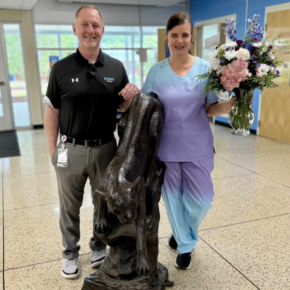 Happy Nurse Appreciation Week, Nurse Young!! We are so lucky to have you at Piedmont!! @aghoulihan @ucpsnc
