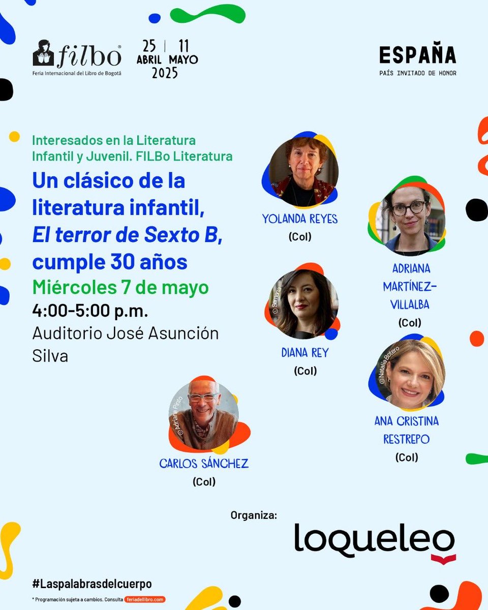 Hoy los espero en #FilBo: terrores de Sexto B de todas las generaciones que crecieron leyendo este libro.