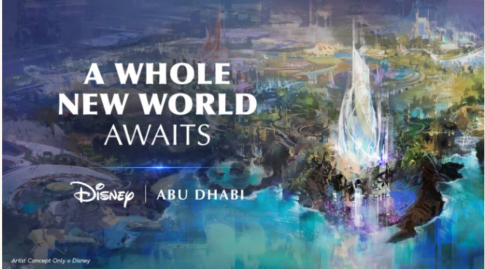 SarahFreemanTC's tweet photo. #Disney Announces New Theme Park in Abu Dhabi

The waterfront resort to be located on #YasIsland will  combine Disney’s iconic stories &amp; attractions with #Abudhabi's vibrant culture

Disney will lead creative design with the resort built and operated by #miral 

Opening date tbc https://t.co/xa72E1H6jI