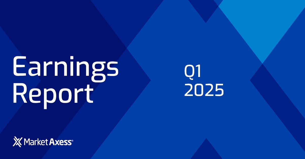 Today we announced earnings for first quarter 2025. Read the full press release here: okt.to/n0ReuM #ElectronicTrading #FixedIncome #Earnings
