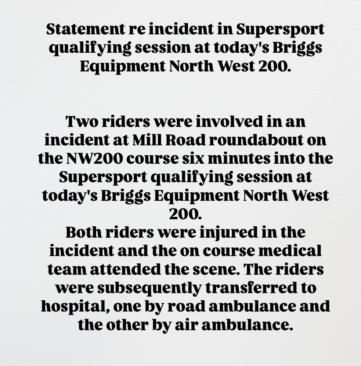 North West 200 (@northwest200) on Twitter photo 