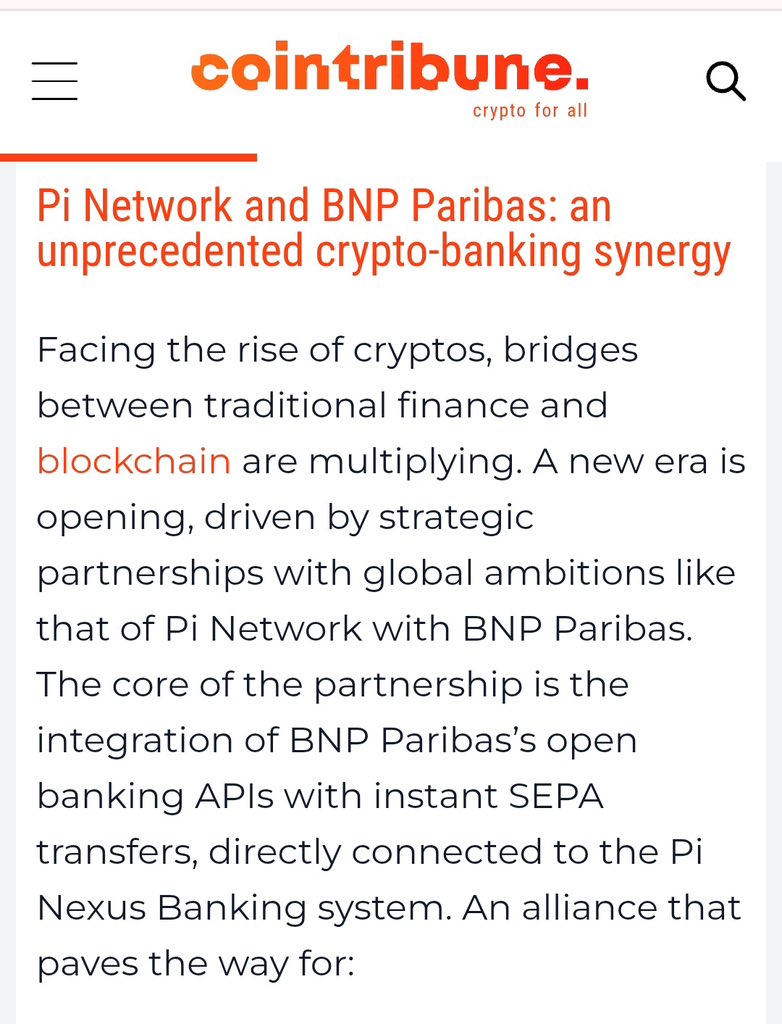 PI PODCAST🎙️𝛑 (@pipodcaste) on Twitter photo OMG 😳
#PiNetwork is about to revolutionize the Banking system similar to what #XRP is on for the past half a decade. The <a href="/PiCoreTeam/">Pi Network</a> is doing it under a year of going public.
Are you ready for the 🚀bullish run coming ?
Telegram: t.me/foreverinprofi… OMG 😳
#PiNetwork is about to revolutionize the Banking system similar to what #XRP is on for the past half a decade. The <a href="/PiCoreTeam/">Pi Network</a> is doing it under a year of going public.
Are you ready for the 🚀bullish run coming ?
Telegram: t.me/foreverinprofi…