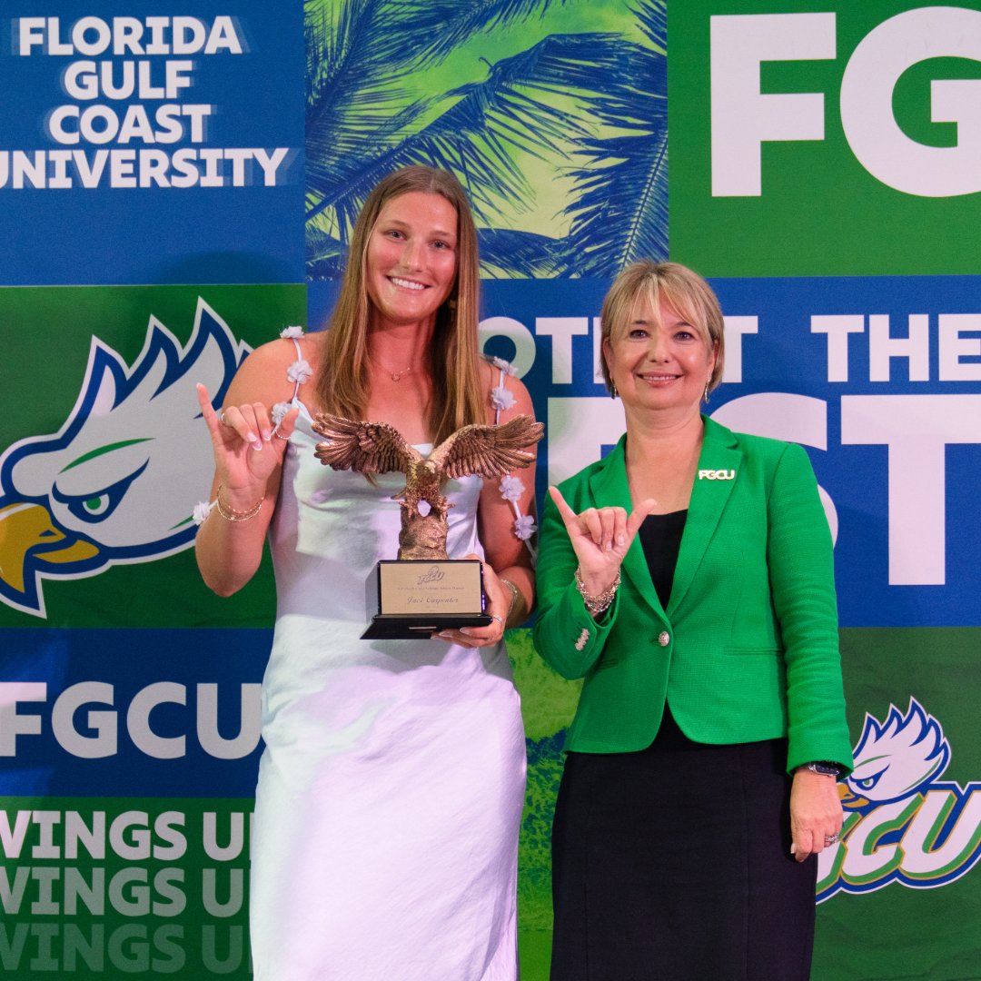 FGCU Beach Volleyball (@fgcu_beachvb) on Twitter photo Jaci Carpenter's legacy will last forever at FGCUπ¦
Mrs. FGCU Superlative
Co-Eagle Scholar Athlete of the Year 
Carl McAloose Spirit Award Winner
2025 FGCU Hall of Fame inductee
#WingsUp Jaci Carpenter's legacy will last forever at FGCUπ¦
Mrs. FGCU Superlative
Co-Eagle Scholar Athlete of the Year 
Carl McAloose Spirit Award Winner
2025 FGCU Hall of Fame inductee
#WingsUp