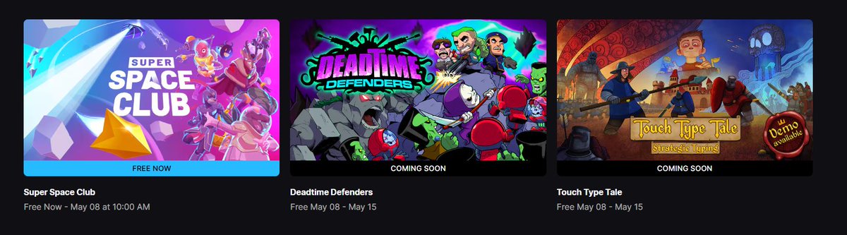 Last day to get Super Space Club for free on Epic Games Store buff.ly/3Y5zGHT