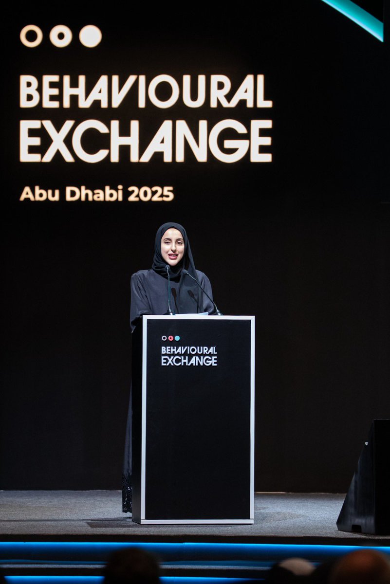 شما المزروعي | Shamma Al Mazrui (@shamma) on Twitter photo Back at <a href="/NYUAbuDhabi/">NYU Abu Dhabi</a> where ideas begin and grow ✨
Honored to speak about the shift from behavior to character,
from nudging to capacity.
The future won’t be built by better defaults but by people who know how to lead when no one’s watching 💫
youtu.be/xjxuGtcKXWw
مستقبل Back at <a href="/NYUAbuDhabi/">NYU Abu Dhabi</a> where ideas begin and grow ✨
Honored to speak about the shift from behavior to character,
from nudging to capacity.
The future won’t be built by better defaults but by people who know how to lead when no one’s watching 💫
youtu.be/xjxuGtcKXWw
مستقبل