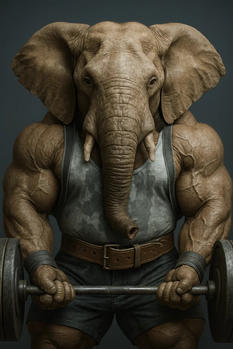 what about an elephant vs 100 men?