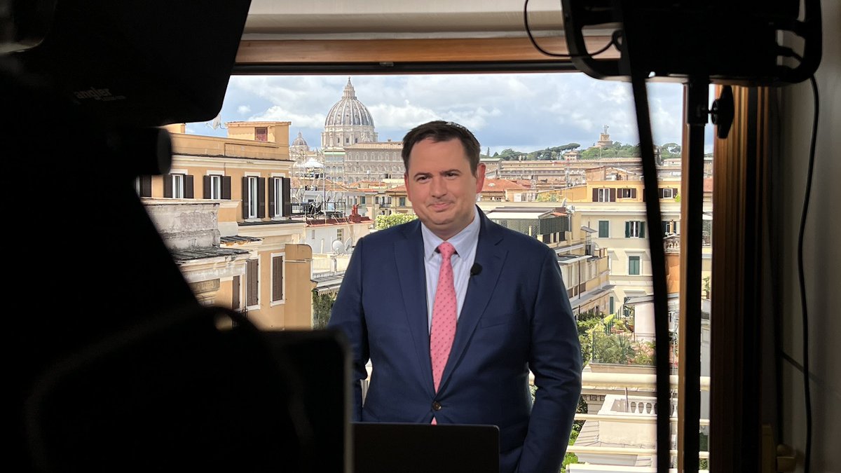Almost that time. Our view ahead of a historic moment for the Catholic Church. 

We are not expecting to see white smoke today. We are anticipating to see black smoke once. 

BUT anything is always possible.