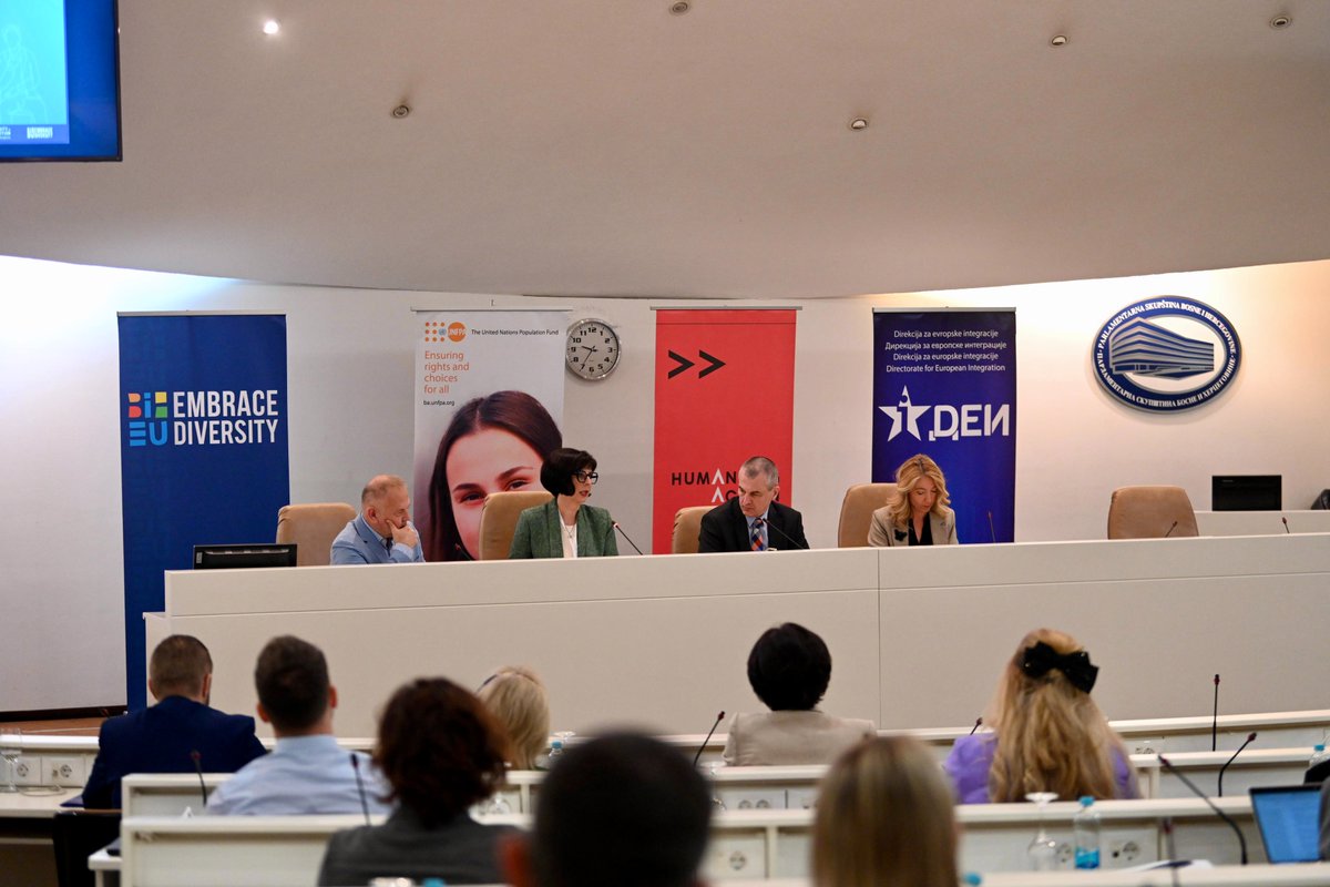 “Young people are not just the future – they are drivers of change today.” At today’s Youth &amp; EU Integration 
 Conference, 🇺🇳 UNFPA called for greater investment in education, jobs, quality health care and youth participation.📍 Sarajevo 🇧🇦 | 🇪🇺 #FutureisYOUth #MovingUsCloser