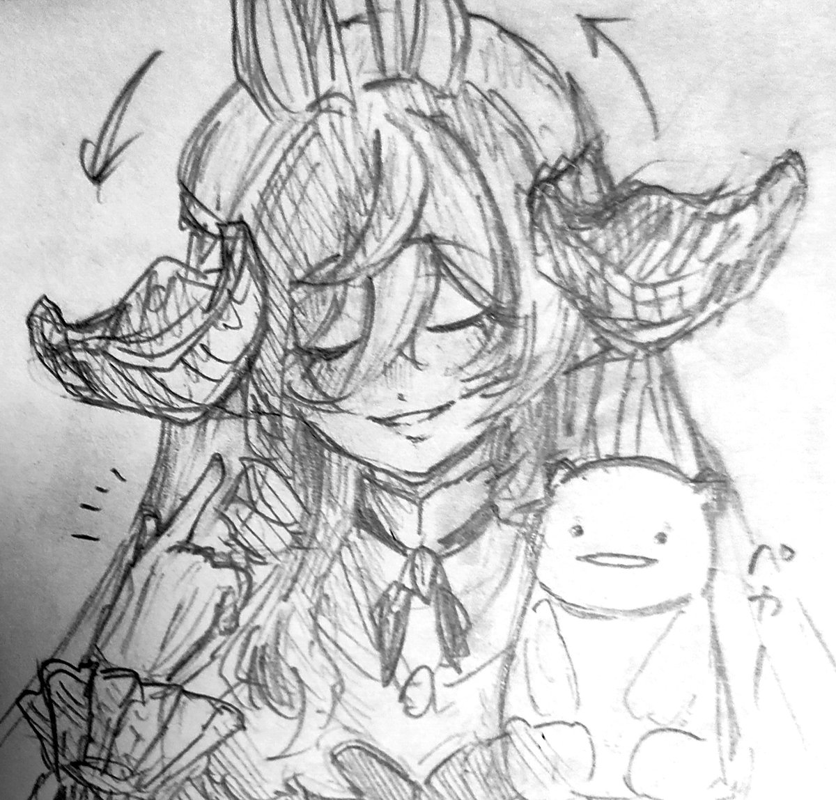 renunu_828's tweet image. 個人的ハイライト
首をこてんとしながらルオーさんにIt's meするガレヲンさんが最高に可愛かったですありがとうライト持参してくれたお姉さん