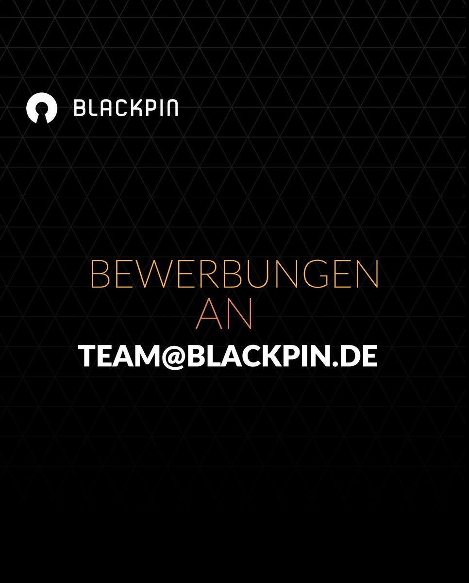 BLACKPIN (@blackpin_gmbh) on Twitter photo 
