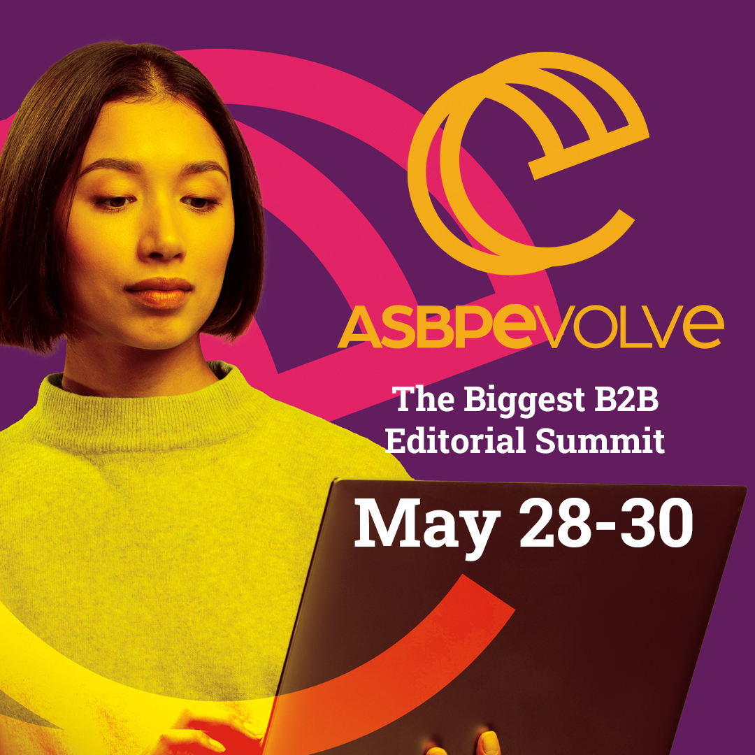 Come Together, Evolve and Lead — Join Us at ASBPEvolve 2025! asbpe.org/national-confe…