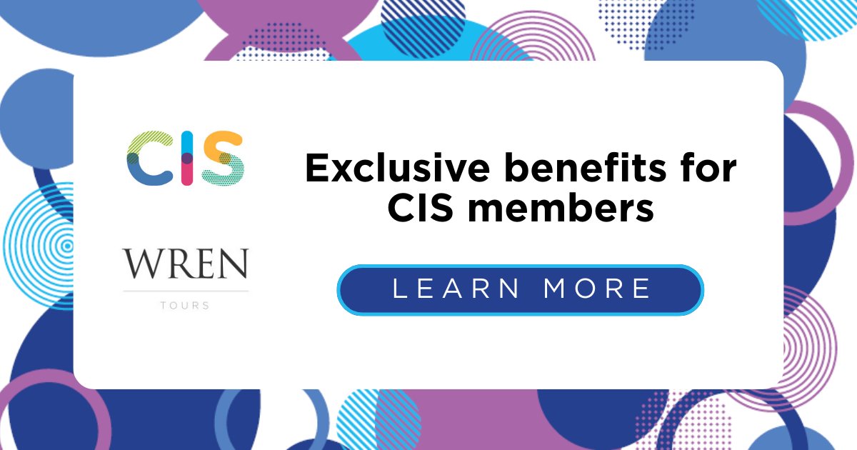 CISEducation's tweet image. CIS member universities benefit from exclusive offers from Wren International when they join their full-service student recruitment tours. Learn more in the CIS Community portal: bit.ly/4d0XBzm