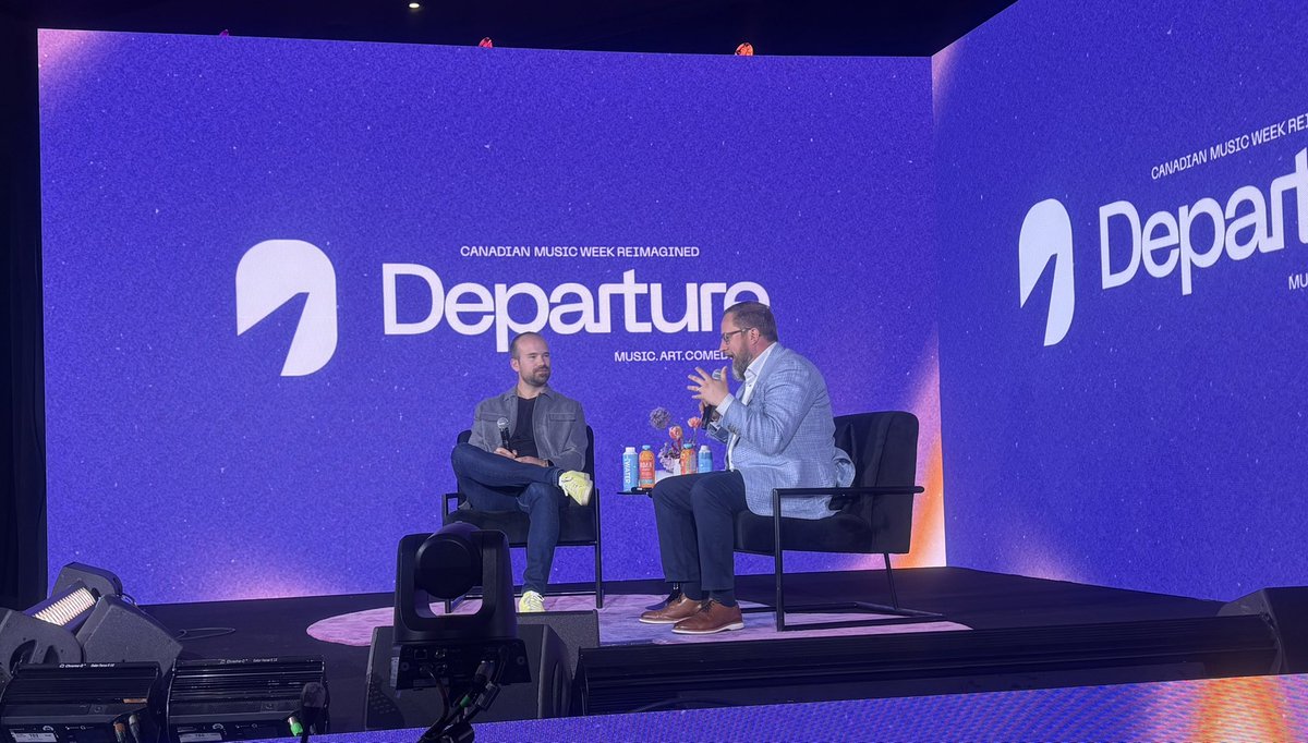Morgan Hayduk, CEO of <a href="/beatdapp/">beatdapp</a> and Patrick Rogers, CEO of Music Canada dig into the issues behind all those AI headlines at <a href="/departurefest/">Departure Festival + Conference</a>. 
#Departure2025