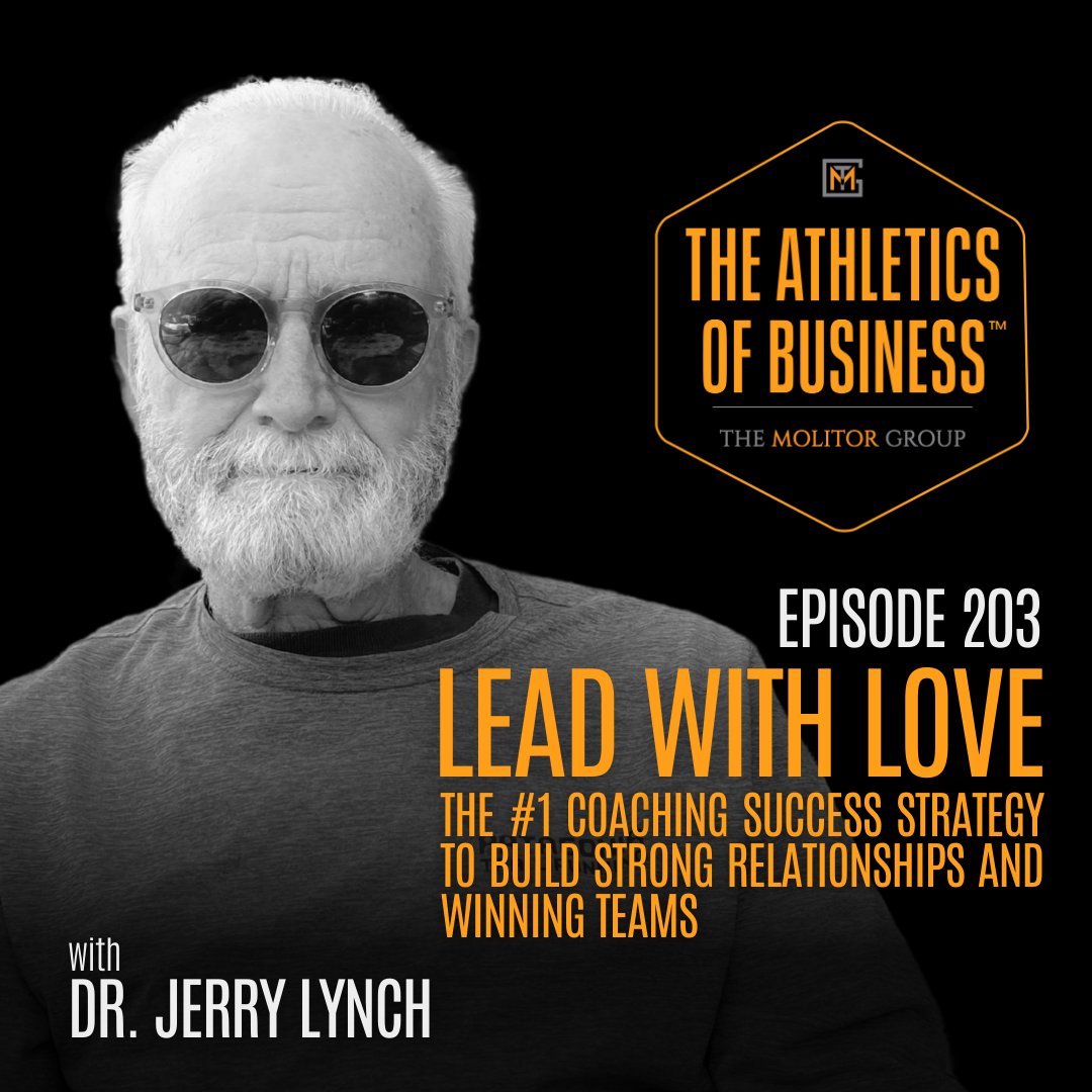 In this new episode of #TheAthleticsOfBusinessPodcast,  I am joined by <a href="/WayofChampions1/">Jerry Lynch</a>  to dive into his new book "Lead with Love" and why love, not control or fear, builds winning cultures.

🎧 Click to listen: bit.ly/TAOB203_DrJerr…

#Leadership #LeadWithLove