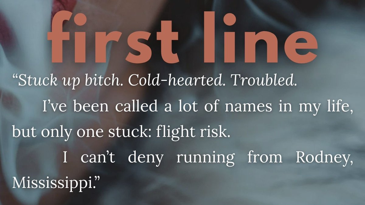 Thing's Grandma's meddling can't fix: 
🍳 over-cooked biscuits 
💔 a broken heart 
⚡ a power outage in their isolated smalltown 
👀 the mysterious betrayal that chased Mel from her hell-hole hometown 10 years ago 
#questpit #os #ag #WF #R